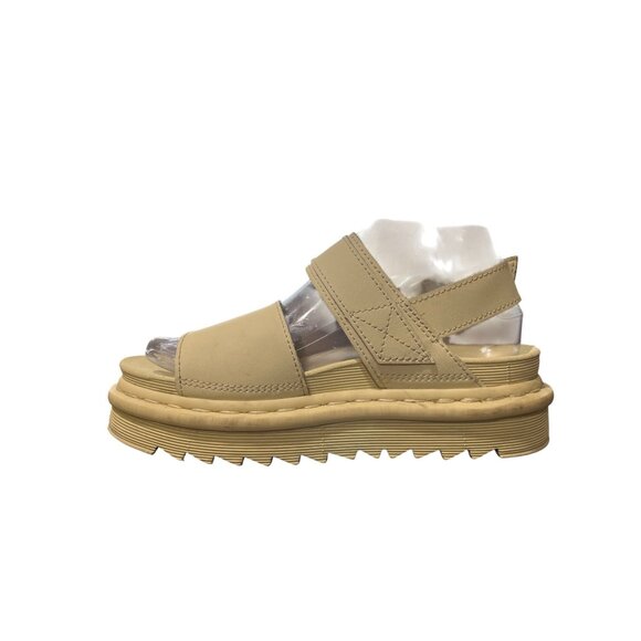 Dr. Doc Martens Voss Mono Sandals Yellow Womens Size EU 37 US 6 - Picture 8 of 9